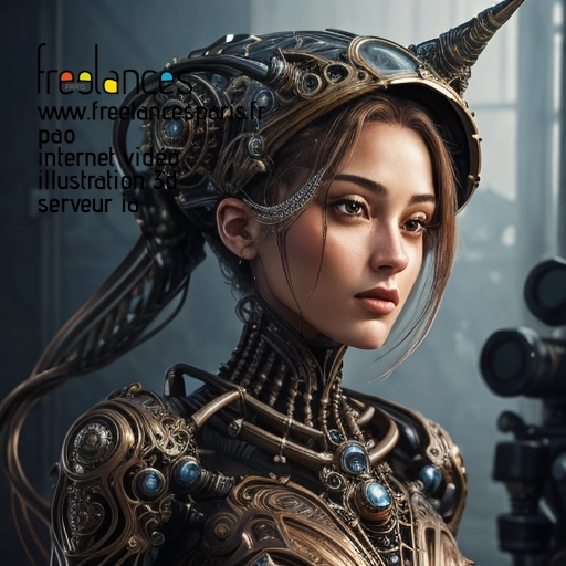 Pao internet vidéo illustration 3d serveur intelligence générative freelance paris studio de création 63WA6RR0